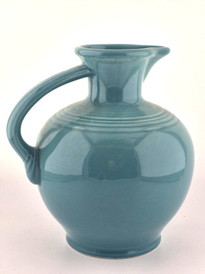 FiestaWare Karaffe Krug Krug Türkis 80er USA Homer Laughlin blau grün türkis
