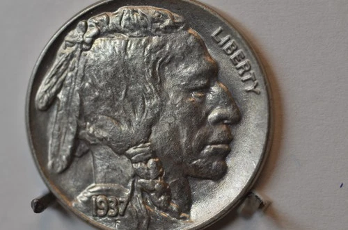 1937-P Gem BU Buffalo Nickel Item # 6843