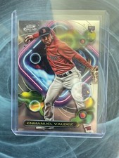 Emmanuel valdez  Topps Chrome Galaxy Base