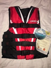 Adult XS Extreme Sport Life Vest - OMEGA - Type III USCG Apv'd PFD 90 lbs
