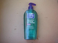 CLEAN & CLEAR DEEP ACTION REFRESHING GEL CLEANSER 8 OZ NEW OLD STOCK