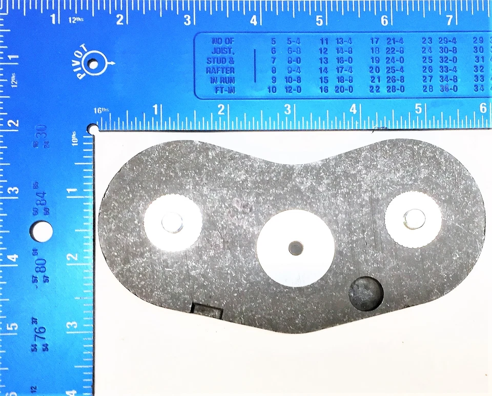 Juego de pastillas de freno de fricción WARNER ELECTRIC (2 piezas) 5216-101-028 NOS Foto 2 de 4