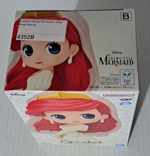 Q posket Disney Characters Ariel Figure B ver Royal Style Qposket Banpresto New - Picture 3 of 10