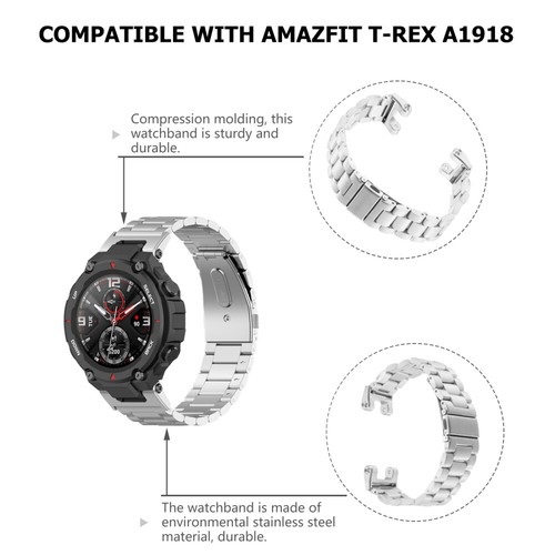 Edelstahlband Mann Smartwatch-Armband Intelligentes Uhrenarmband - 第 2/12 張圖片