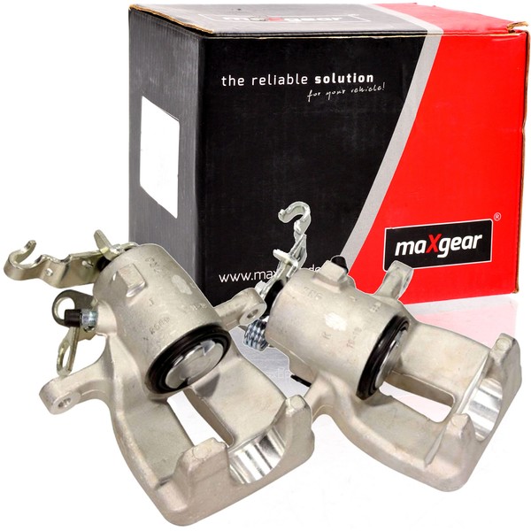 2X Maxgear Bremssattel Hinten L+R FüR A3 Seat Skoda VW Touran Audi-image