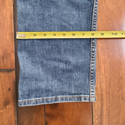 Levi's 505 Jeans Regular Fit Straight Leg Mens 36 x 32 Blue Denim - Picture 10 of 12