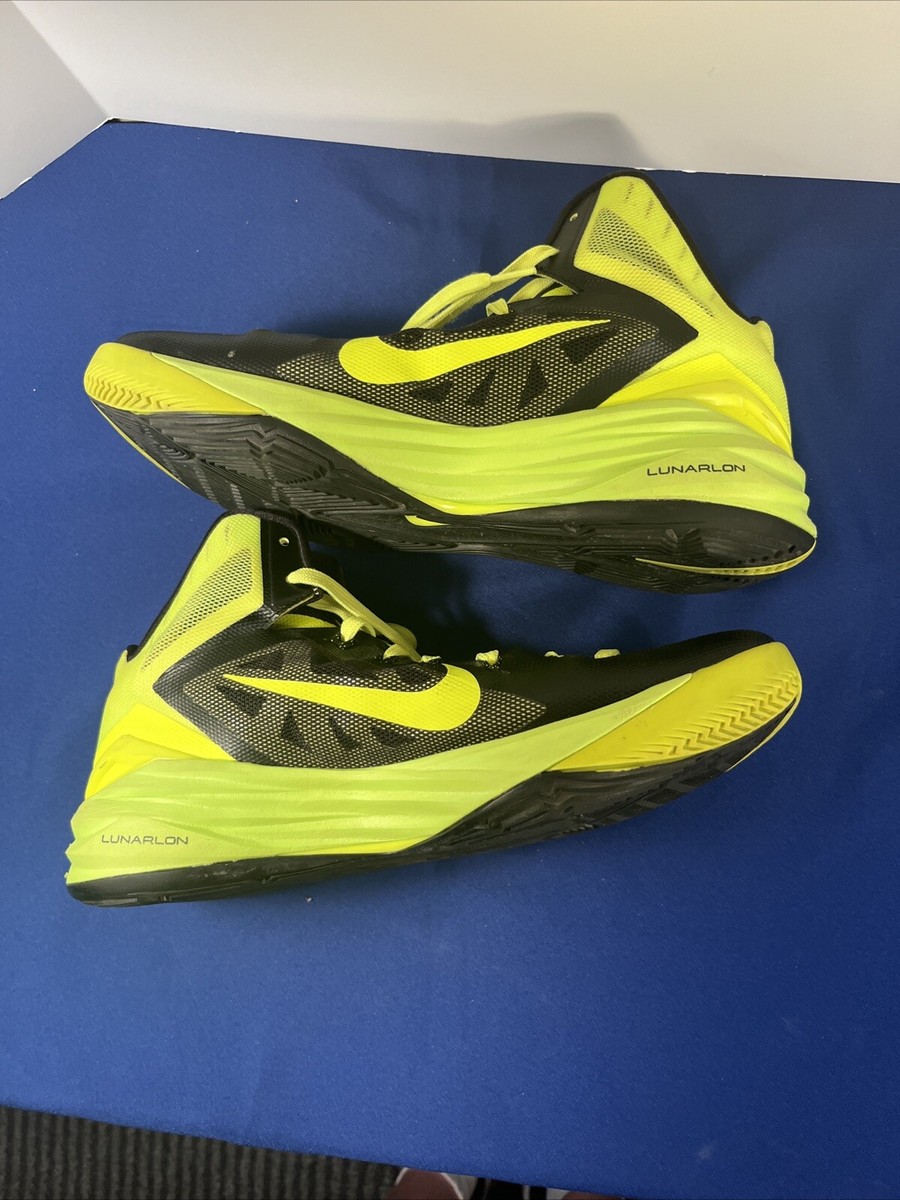 Nike Hyperdunk 2014 Yellow 653640 700 Volt Yellow Size 10.5