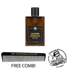 Men's Suavecito Cologne Original, Black Amber, Whiskey Bar 3.4 FL oz.