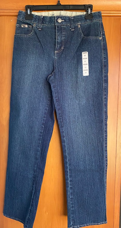 Lee Girls' Blue Jeans. Size 12 M.