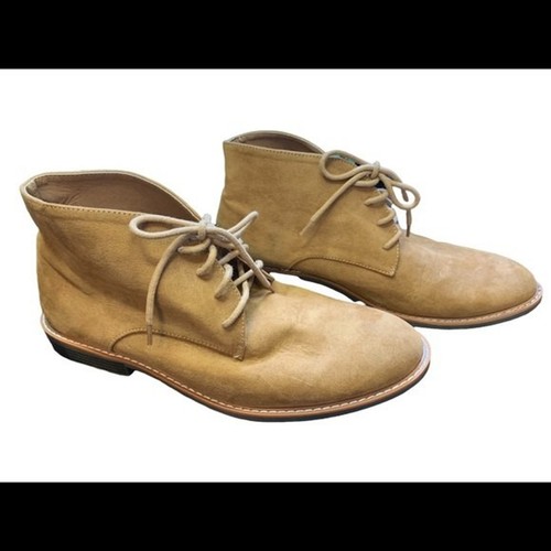 Old Navy Tan Chukka Boots Men's Lace Up 