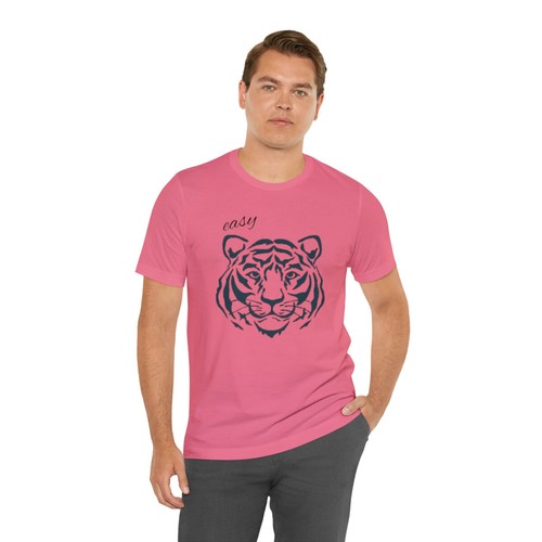 Easy Tiger Graphic Tee Shirt, Tiger Shirt woman, Wild Animal T-shirts - Picture 61 of 79