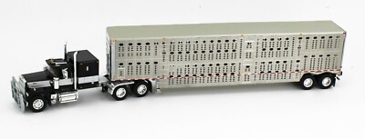 2021 DCP 1:64 BLACK & SILVER MACK SUPER-LINER w/Wilson TANDEM AXLE