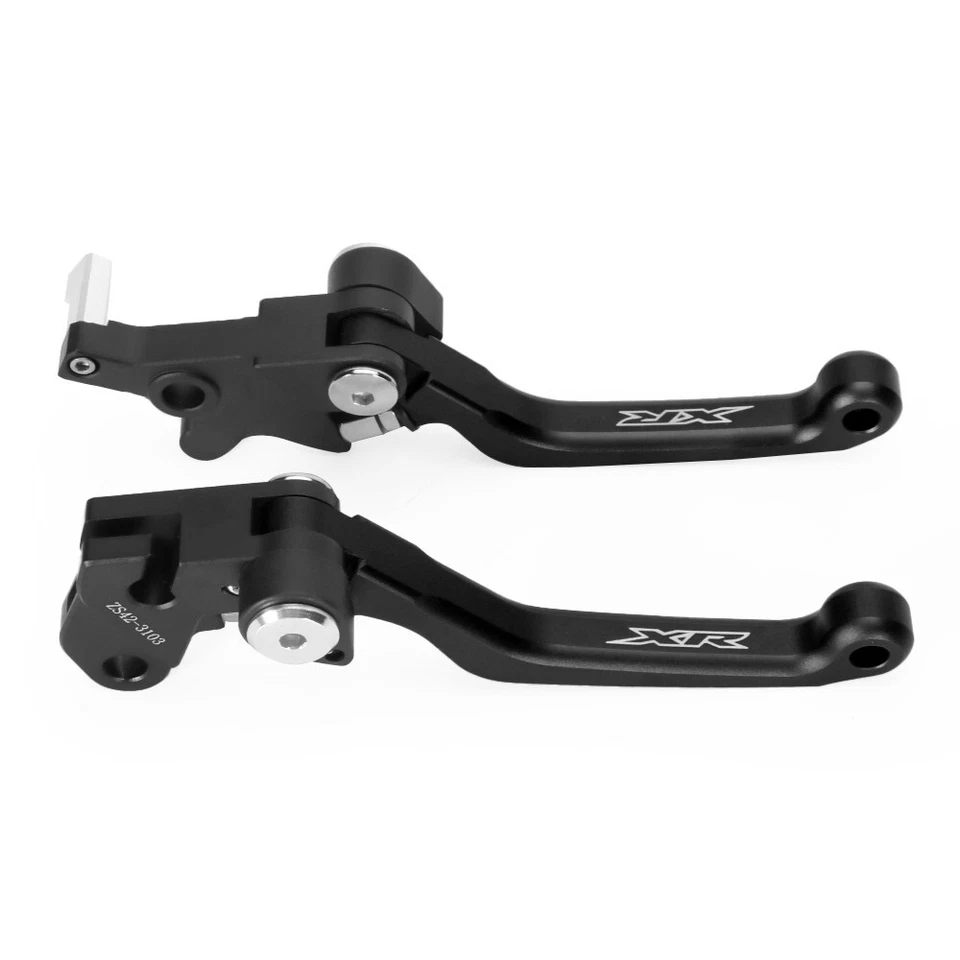 Para HONDA XR650L 93-24 XR150L 23-24 XR LOGO CNC Manija Pivote Palancas de embrague de freno Foto 4 de 4