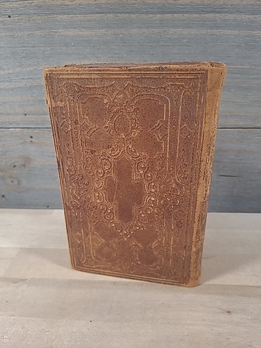 1874 NEW TESTAMENT antique SWEDISH AND ENGLISH leather AMERICAN BIBLE SOCIETY - Picture 5 of 20