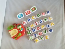 Leap Frog Tads Fridge Phonics Magnet Alphabet Apple Toy 26 Letters