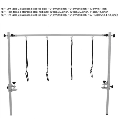 For 1.1m Table Stainless Steel Pet Grooming Table Beauty Desk Adjustable Hei Tpg - Afbeelding 1 van 11