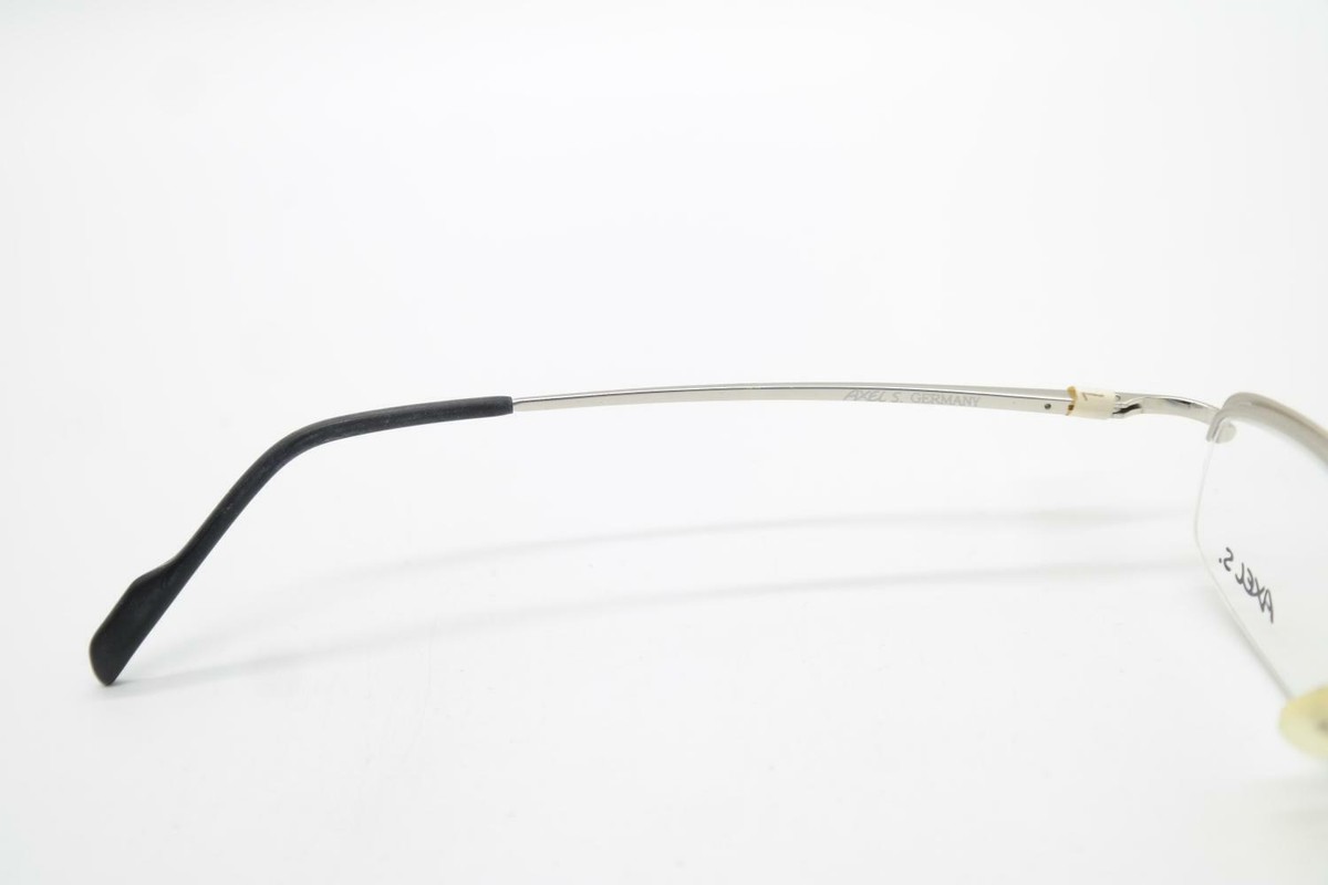 Vintage Axel S. AX662 Bronze Silver Half-Frame Glasses  display picture 3