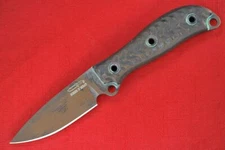 2015 Busse Combat Active Duty .17" Aged Bronze Cerakoted INFI, Textured Handle