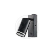  Ring Bedside Wall Mounted Reading Night Light Black GU10