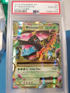 Pokemon 16 Xy Evolutions M Venusaur Ex 2 108 Psa 10 Gem Mint Ebay
