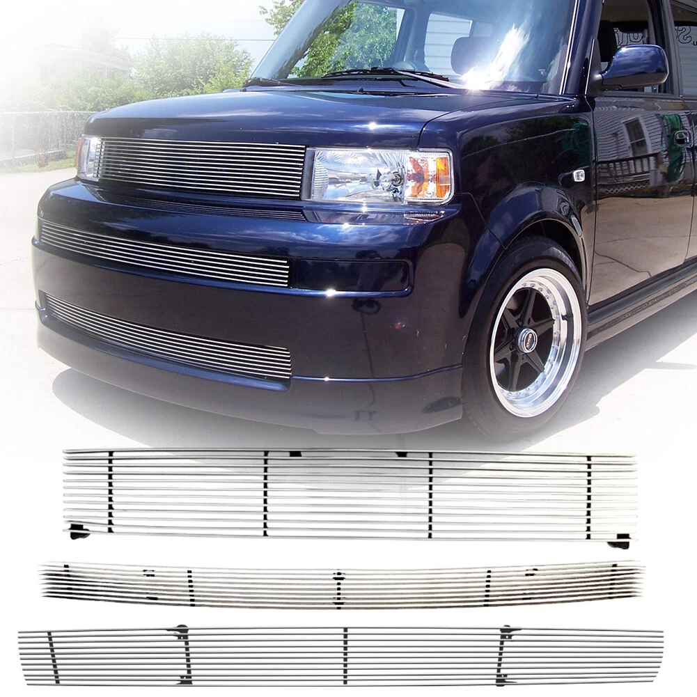 Front Grille Fits 2004 2005 2006 Scion XB Chrome Main Upper Lower