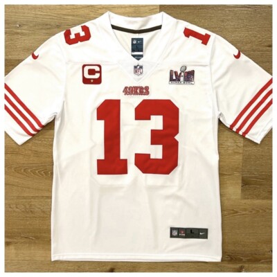 49ers Jersey Authentic Style QUALITY Captain Patch S M L XL