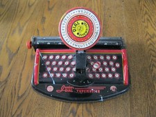 MARX Tin Litho Junior Vintage Dial Typewriter