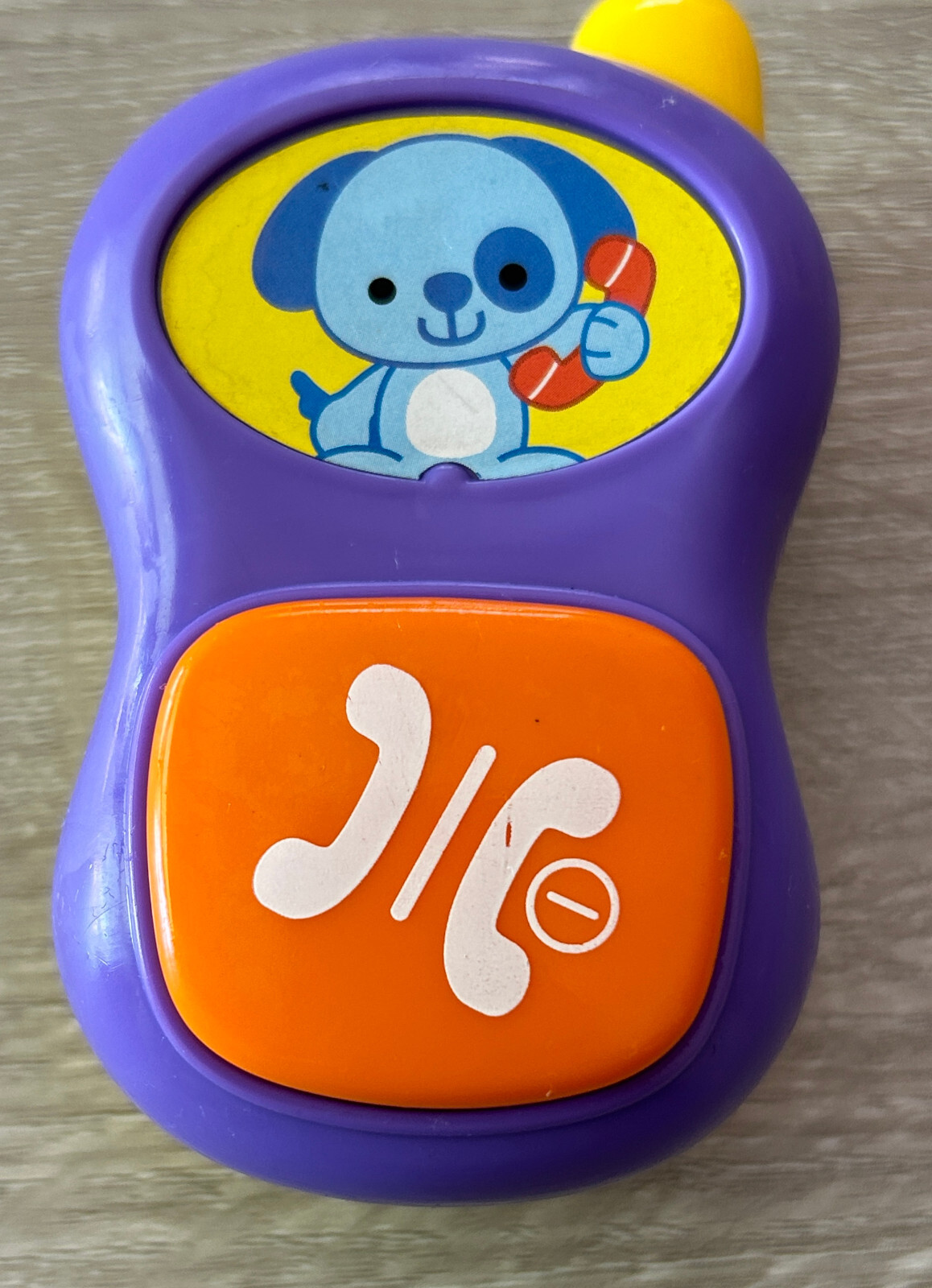 VTech Replacement Purple Orange Phone Toy PART ONLY for Alphabet Activity Cube