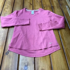 NIKE THERMA-FIT ACTIVE WEAR TOP WOMAN SIZE S P CH  BUTTER SOFT STRETCHY NICE!