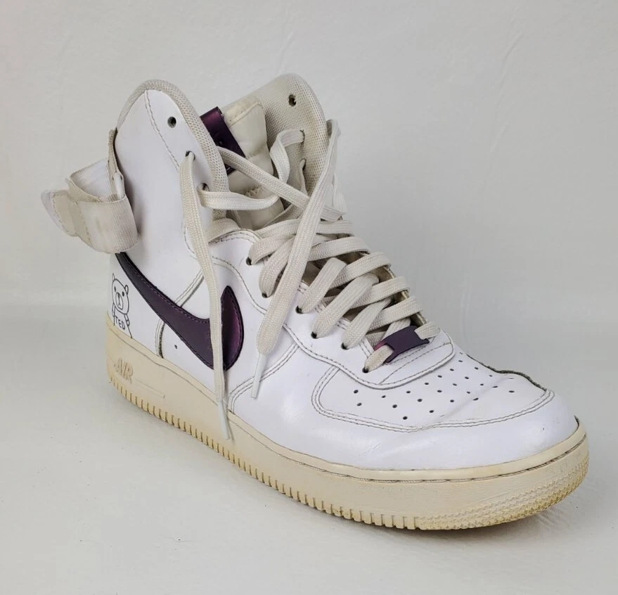 Size 10 Nike Air Force 1 High '07 LV8 White Multi All Low Iridescent