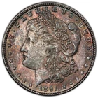 1891-CC Morgan Silver Dollar - PCGS MS64 - KEY Date! Beautifully Toned & Rare!