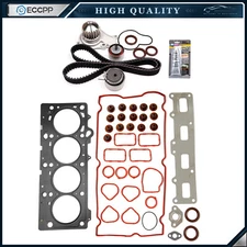 Timing Belt Water Pump Head Gasket Set For 02-09 Chrysler PT Cruiser Jeep 2.4L