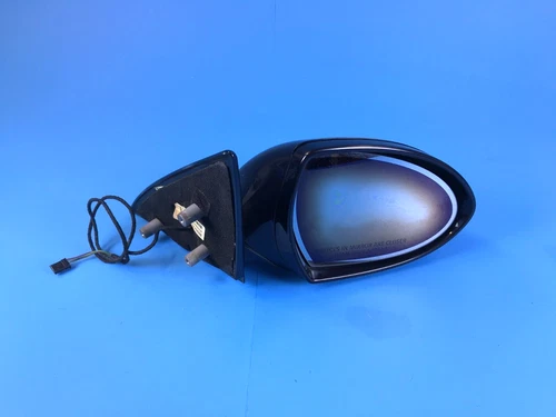06-09 BMW E63 E64 M6 RIGHT PASSENGER FOLD-IN MIRROR CARBON BLACK ❗NOTE❗