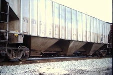 NAHX ORE CAR 5-89 kodachrome railroad train photo slide