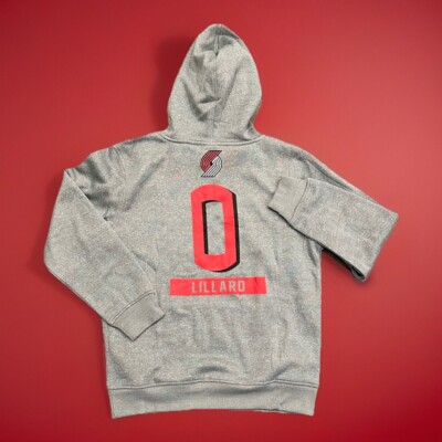 NBA公式 Portland Trail Blazers Damian Lillard パーカー Portland Trail Blazers Hoodie Youth Large x Damian Lillard