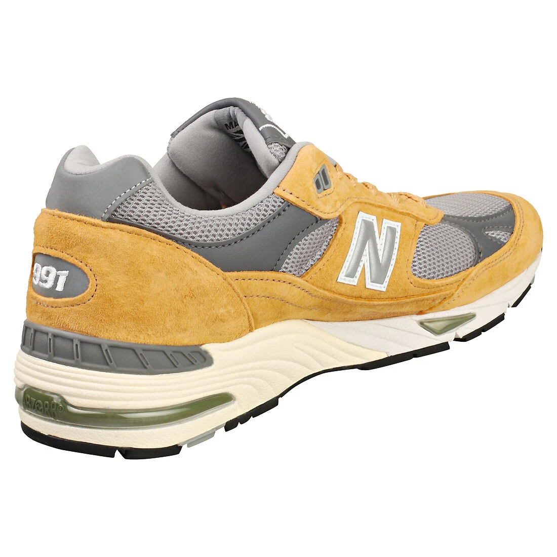 New Balance 991 Made In England Homme Tan Grey Baskets D contract