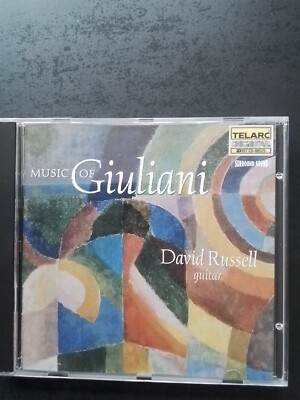 CD - MUSIC OF GIULIANI - DAVID RUSSELL GITARRE