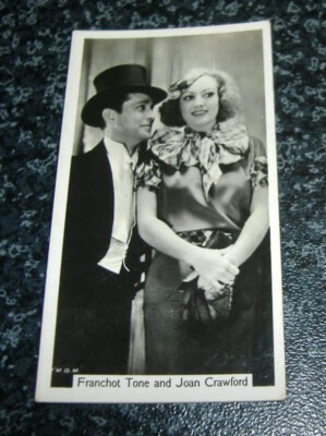J Sinclair - Filmstars No57 - Franchot Tone und Joan Crawford