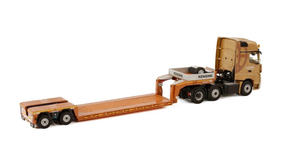 WSI - MERCEDES ACTROS MP4 GIGA SPACE 6x2 con NOOTEBOOM 2 assi letto basso REN... - Immagine 2 di 2