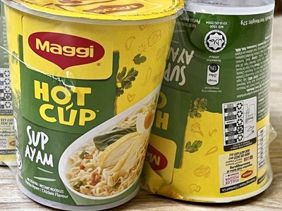 NEU! Jumbo Pack! 6x Maggi Chicken Soup Hot Cup (57g) - Instant Nudeln