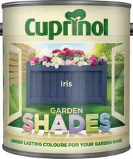 Cuprinol  Garden Shades Furniture Sheds Fences Wood Paint Iris  1L