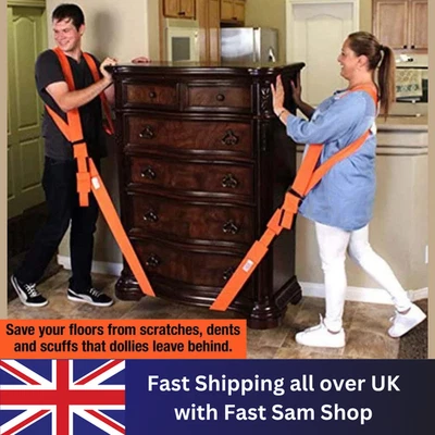 Easily Carry Heavy Bulk Lifting Straps Furniture Moving Belt For Fore Arms Lift