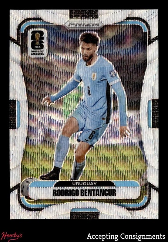 2026 Panini Prizm World Cup Prizms White Wave #121 Rodrigo Bentancur 19/20