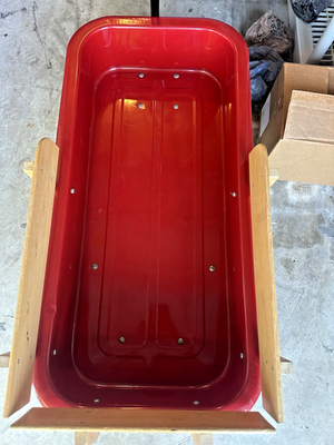 その他 RADIO FLYER BIG RED classic ATW Radio Flyer, Big Red Classic ATW Metal Wagon, All-Terrain Air