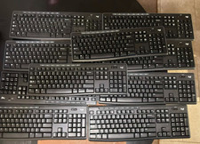 Lot of 12 Logitech K270 Wireless Keyboard 2.4GHz Full-Size Unifying No Dongles