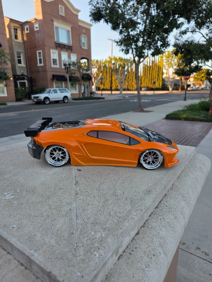 200mm 1/10 Custom Paint HURACAN Body Only - 4Tec-2 RDS DC10 YD2 RMX FZ02 TT02 - Image 3 of 4