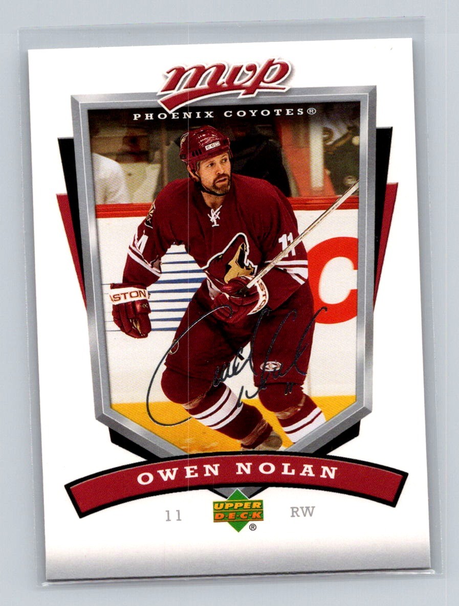 2006-07 Upper Deck MVP #230 Owen Nolan Phoenix Coyotes