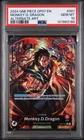 One Piece Monkey D. Dragon Alt Art Parallel Leader OP07-001 PSA 10 💎 English