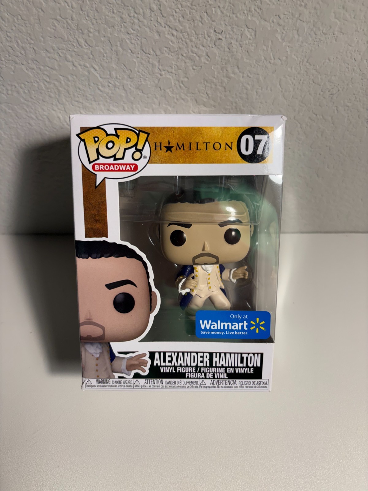 Funko Pop! Hamilton Walmart Exclusive Alexander Hamilton 07 2022 W/ Protector