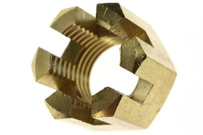 のん Genuine OEM Honda Propeller Castle Nut 90301-zv7-000 Bf25